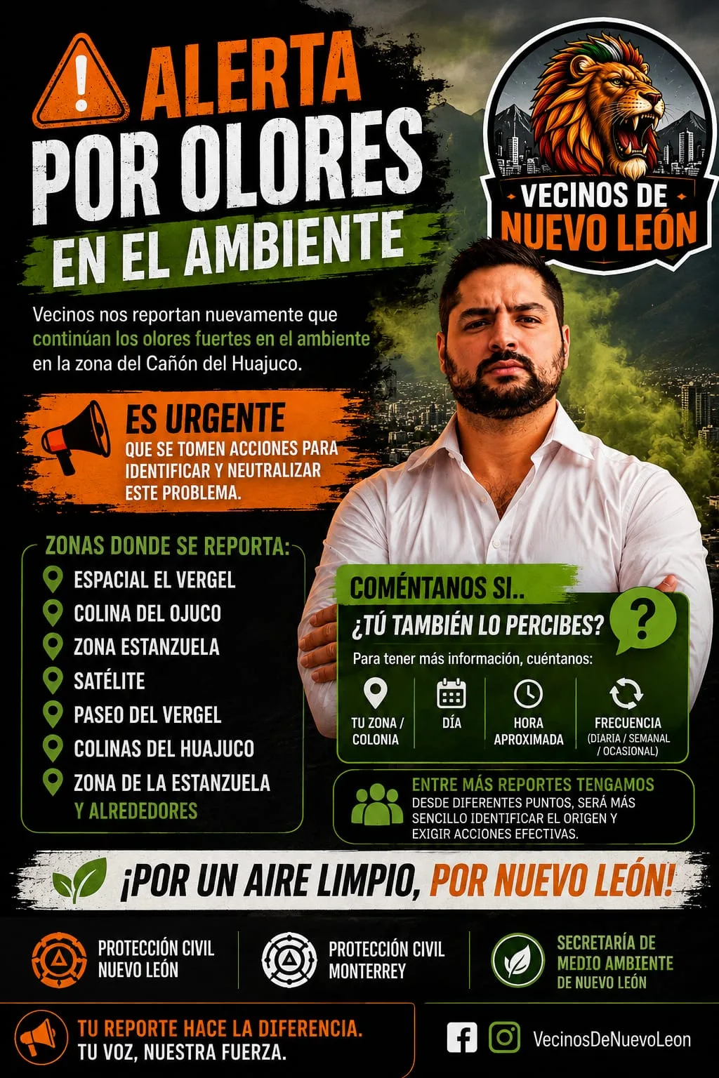 Evidencia del reporte